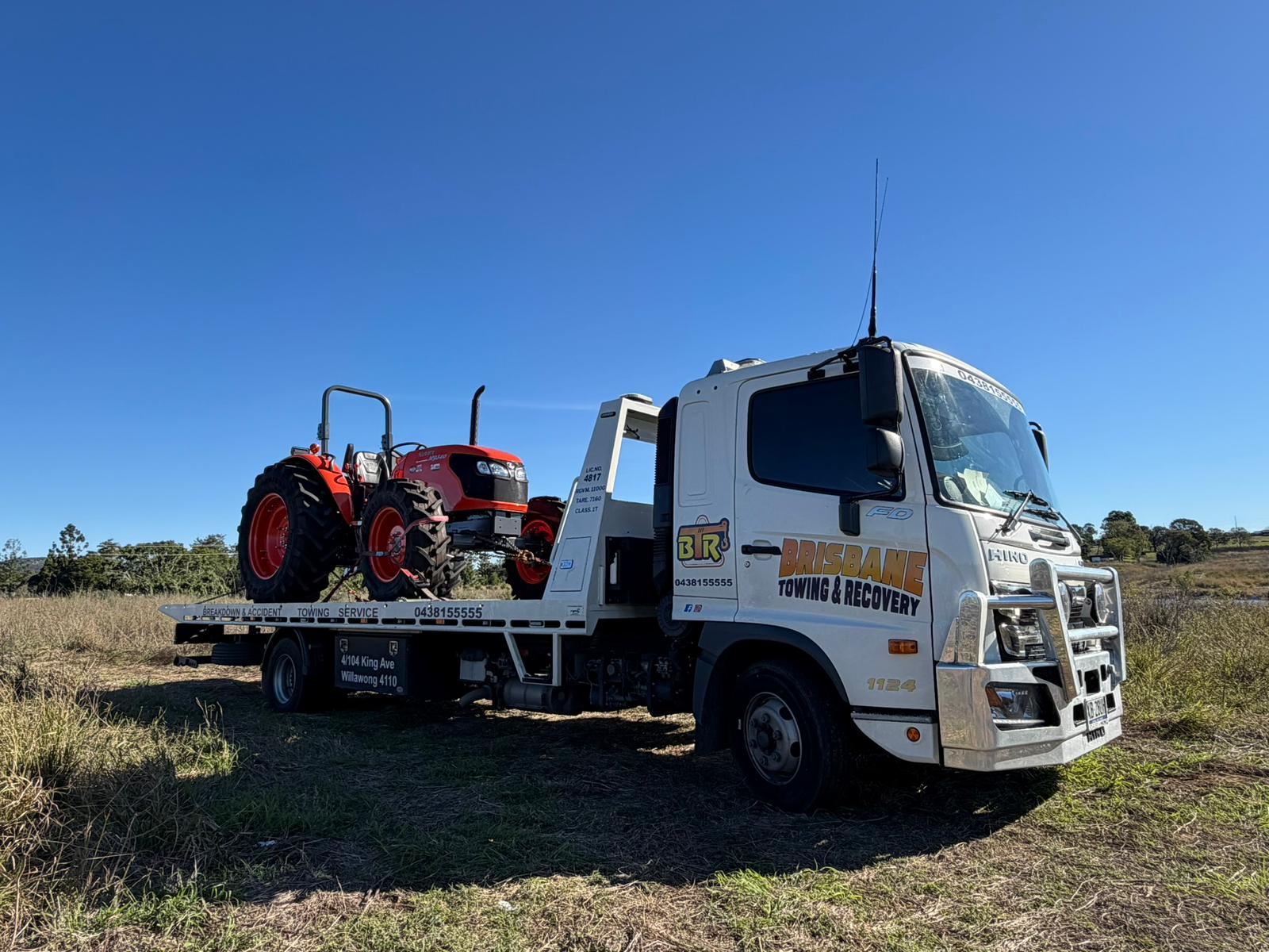 Brisbane Towing and Recovery fleet lineup