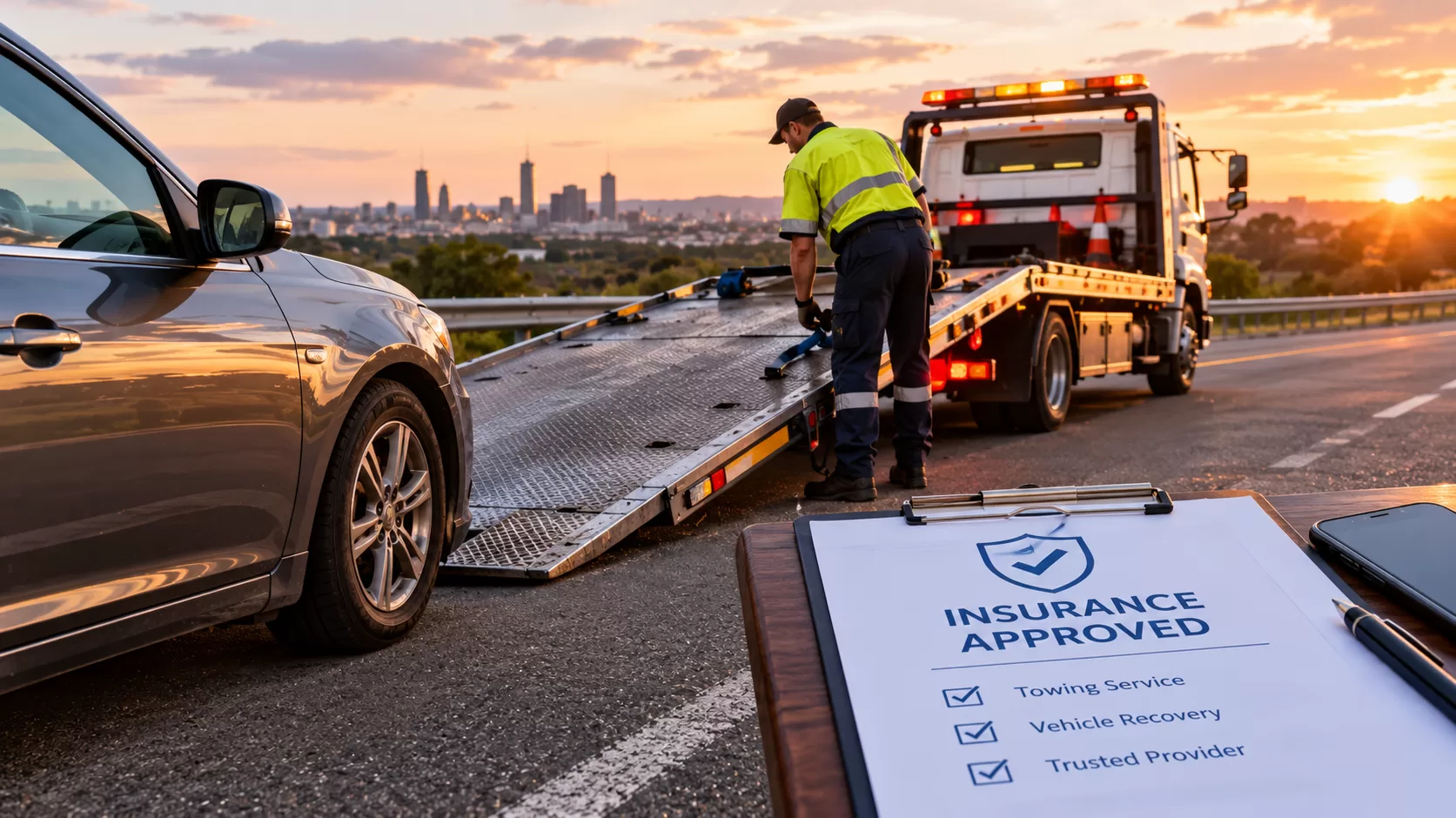 What Does "Insurance Approved" Mean for a Tow Truck Company? How to Check Before You Book - Brisbane towing and recovery guide